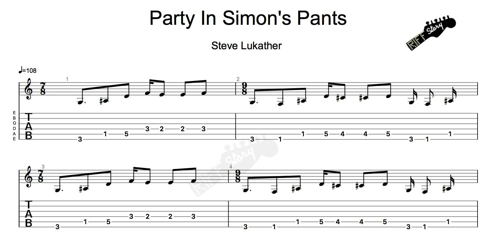 Party In Simon's Pants - Steve Lukather-1