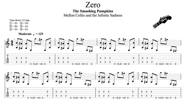 The Smashing Pumpkins - Zero (guitar pro)-1