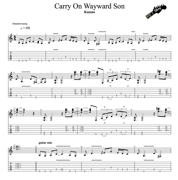 Kansas - Carry On Wayward Son-1